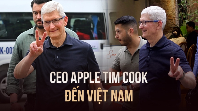 CEO Apple Tim Cook dạo phố Hà Nội, thưởng thức cà phê
