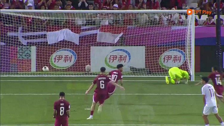 Higlight U.23 Qatar 2-0 U.23 Indonesia: Trận đấu của VAR và những chiếc thẻ | VCK U.23 châu Á 2024