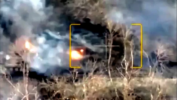 Nga lại vừa tổn thất nặng tăng-thiết giáp trong một trận đánh ở Ukraine?