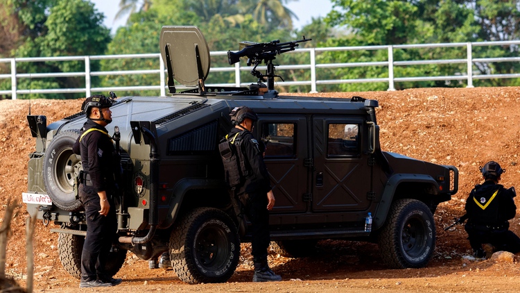 Chiến sự bùng lên gần biên giới Myanmar-Thái Lan