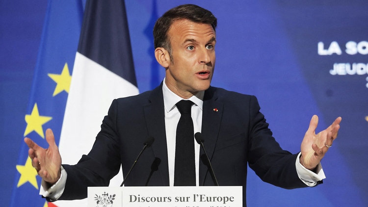 Tổng thống Pháp Macron: 'Châu Âu có thể chết' nếu không củng cố phòng thủ