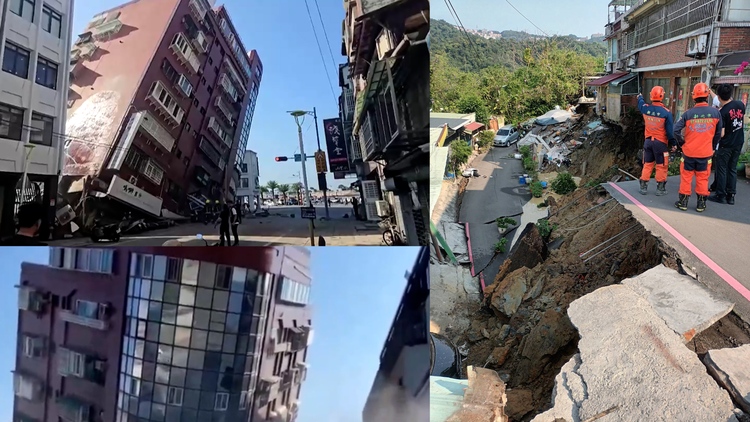 Động đất mạnh nhất 25 năm rung chuyển Đài Loan, Nhật Bản cảnh báo sóng thần