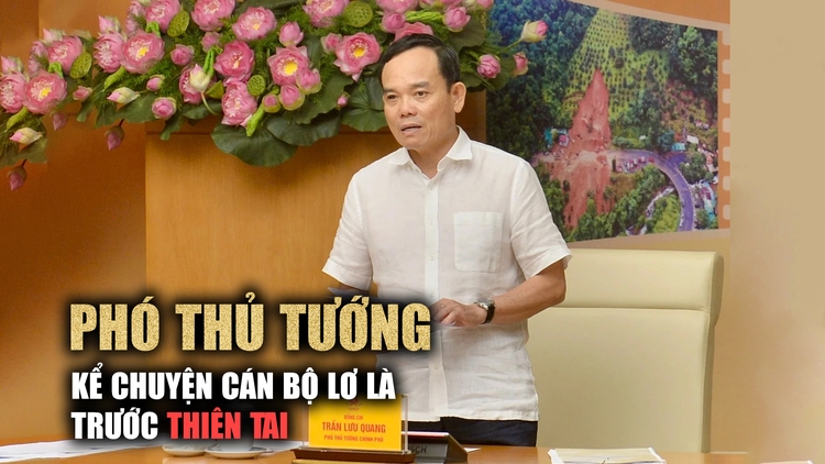 Phó thủ tướng Trần Lưu Quang kể chuyện cán bộ lơ là, chủ quan trước thiên tai