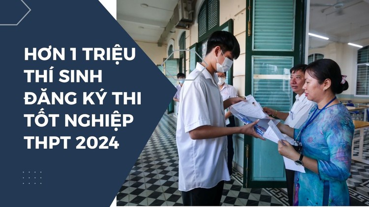 Hà Nội, TP.HCM, Thanh Hóa có số lượng có thí sinh đăng ký dự thi tốt nghiệp THPT 2024 cao nhất cả nước