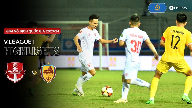 Highlight CLB Hải Phòng 0-0 CLB Quảng Nam | Vòng 18 V-League 2023-2024