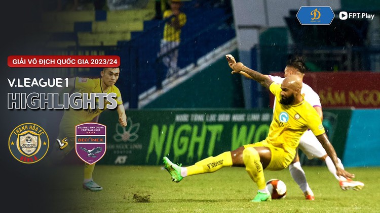 Highlight CLB Đông Á Thanh Hóa 3-2 CLB Becamex Bình Dương | Vòng 18 V-League 2023-2024