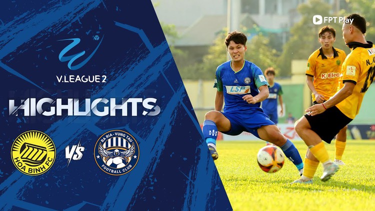 Highlight CLB Hòa Bình 1-0 CLB Bà Rịa-Vũng Tàu | Vòng 16 Giải hạng Nhất 2023-2024