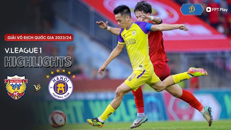 Highlight CLB Hồng Lĩnh Hà Tĩnh 2-2 CLB Hà Nội | Vòng 18 V-League 2023-2024