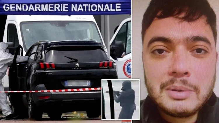 Xem vụ nổ súng chặn xe cứu tù nhân 'như phim' tại Pháp
