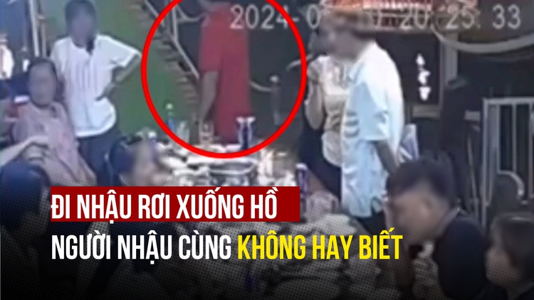 [CLIP] Đi nhậu rơi xuống hồ tử vong, nhiều người nhậu cùng không hay biết