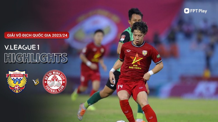 Highlight CLB Hồng Lĩnh Hà Tĩnh 2-1 CLB TP.HCM | Vòng 19 V-League 2023-2024