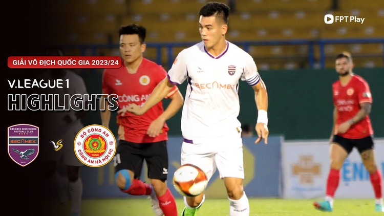 Highlight CLB Becamex Bình Dương 4-1 CLB Công an Hà Nội | Vòng 19 V-League 2023-2024