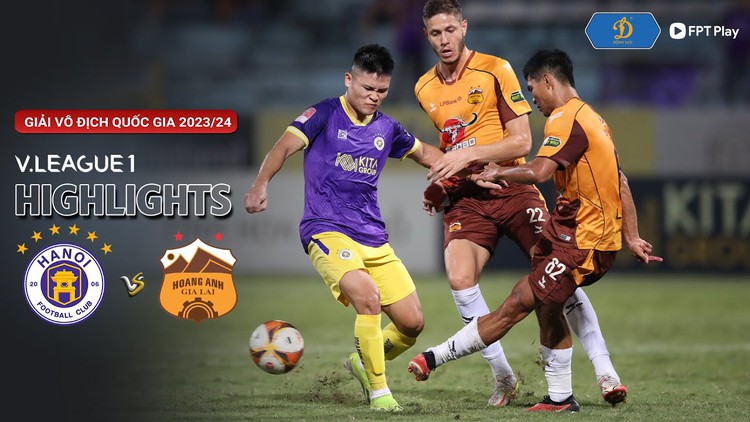 Highlight CLB Hà Nội 2-0 CLB LPBank Hoàng Anh Gia Lai | Vòng 19 V-League 2023-2024