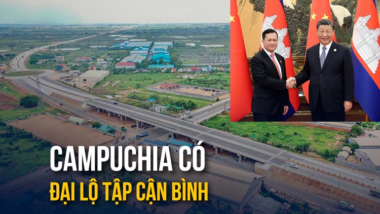 Thủ đô Campuchia có đại lộ Tập Cận Bình