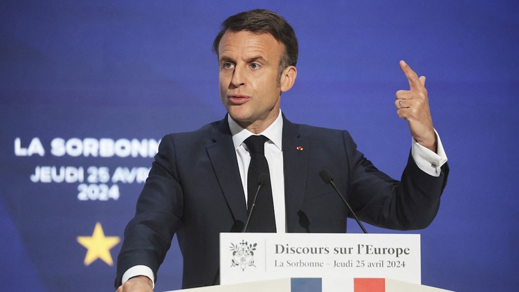 Tổng thống Pháp nêu điều kiện để đưa quân đến Ukraine