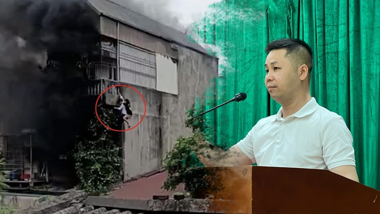 Lời kể của 'người nhện' sau giây phút sinh tử trong vụ cháy nhà trọ ở Hà Nội