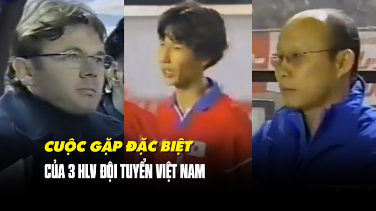 Nhìn lại trận đấu đặc biệt giữa 3 HLV Park Hang-seo, Philippe Troussier, Kim Sang-sik