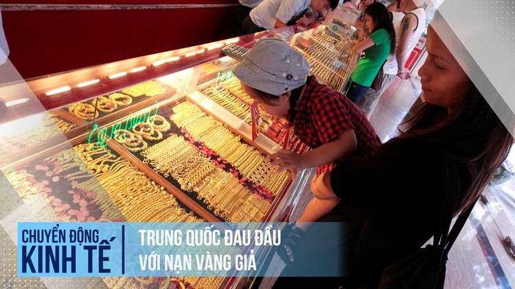 Nạn vàng giả gây lo lắng ở Trung Quốc