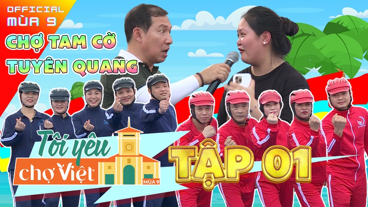 Tôi yêu chợ Việt mùa 9 - Tập 1: Trai đẹp Quang Thắng hào hứng trở lại gameshow