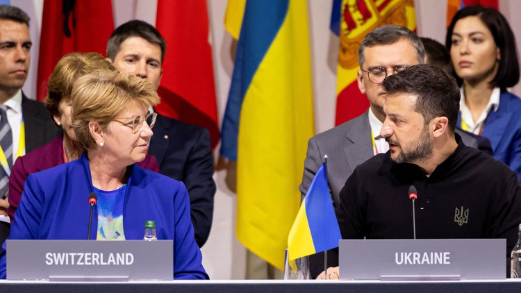 Đa số nước tham dự đồng ý tuyên bố chung của hội nghị hòa bình Ukraine