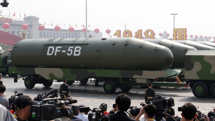 Trung Quốc tăng nhanh số lượng vũ khí hạt nhân, tên lửa liên lục địa