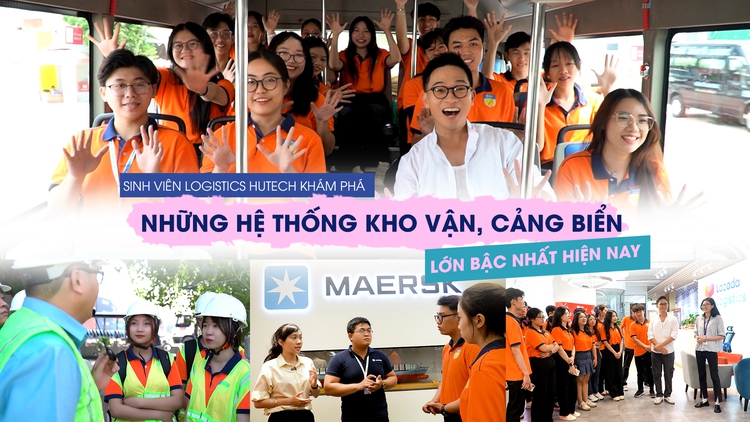 Cùng sinh viên Logistics HUTECH khám phá những hệ thống kho vận, cảng biển lớn bậc nhất hiện nay | VÒNG TRÒN HƯỚNG NGHIỆP mùa 2