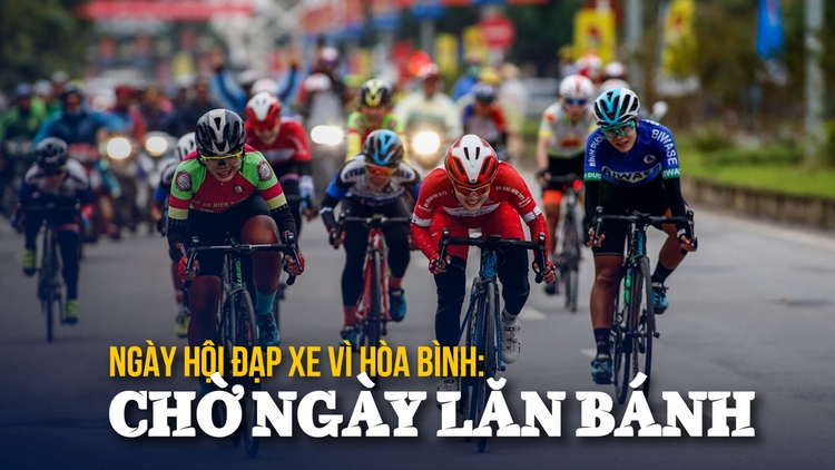 Ngày hội đạp xe Vì hòa bình: Chờ ngày lăn bánh