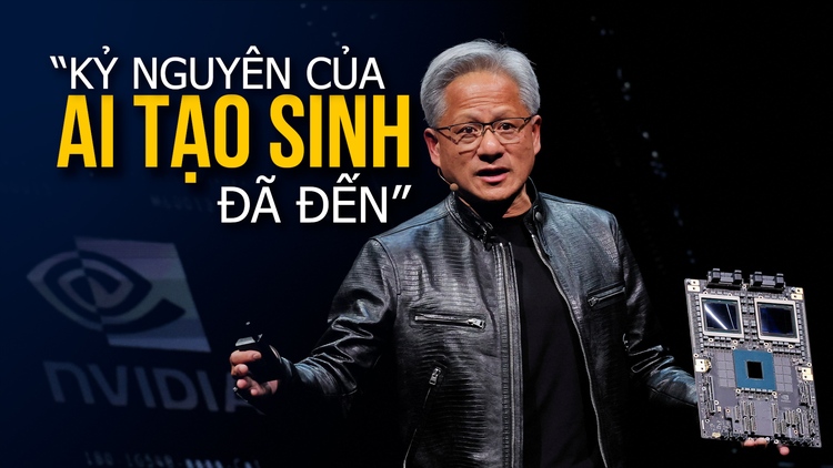 CEO Nvidia Jensen Huang: 'Kỷ nguyên của AI tạo sinh đã đến'