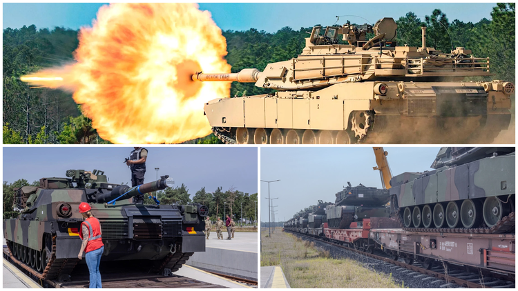Mỹ đưa nhiều xe tăng M1 Abrams đến Ba Lan, gửi 'thông điệp ngầm' cho Nga?