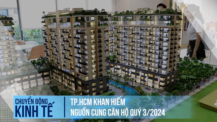 TP.HCM khan hiếm nguồn cung căn hộ quý 3/2024