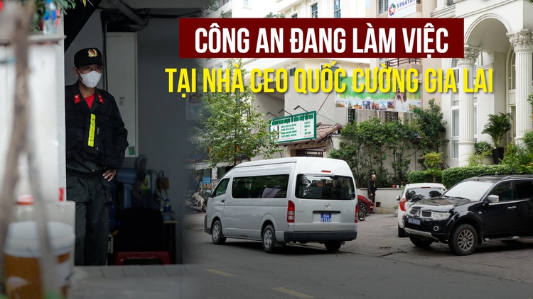 Công an đang làm việc tại nhà CEO Quốc Cường Gia Lai Nguyễn Thị Như Loan