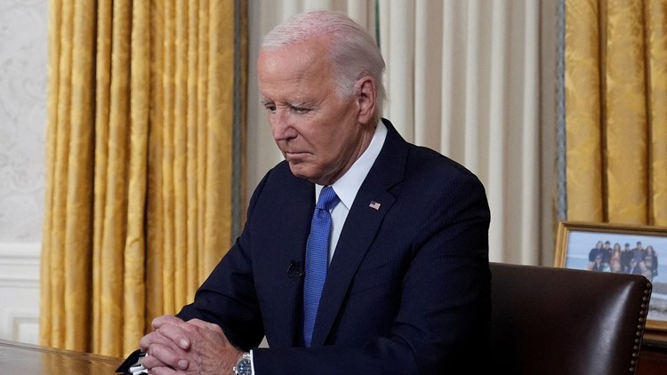 Từ Phòng Bầu dục, Tổng thống Biden nói chuyện 'truyền đuốc'