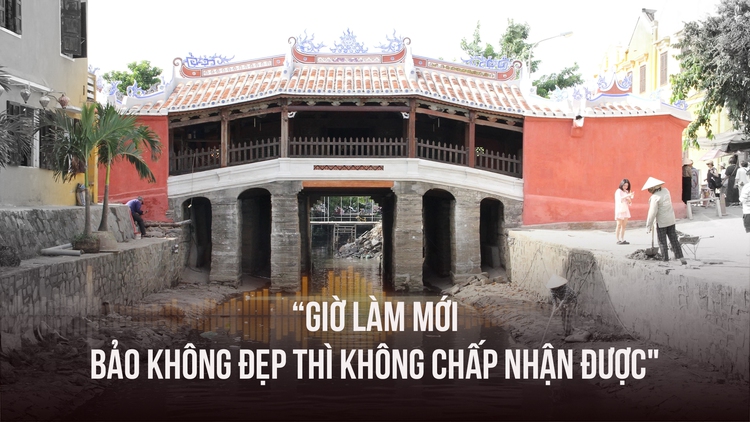 Chùa Cầu lạ lẫm sau đại trùng tu: Người dân, du khách và chính quyền nói gì?