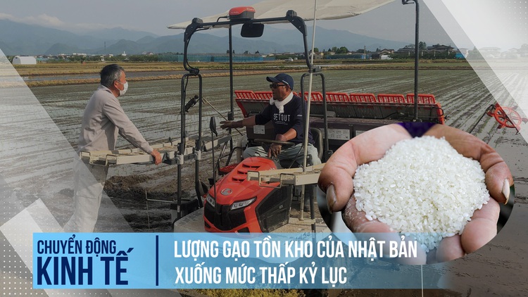 Vì sao tồn kho gạo Nhật Bản xuống mức thấp kỷ lục?