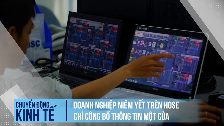 Doanh nghiệp niêm yết trên HOSE chỉ công bố thông tin một cửa