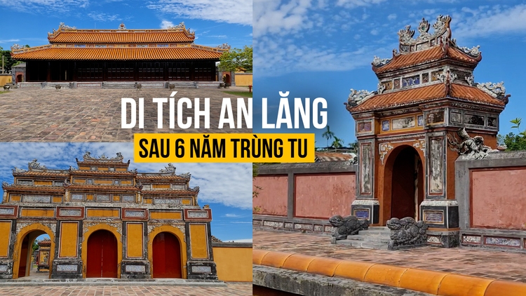 Cận cảnh di tích An Lăng mở cửa đón khách sau 6 năm trùng tu