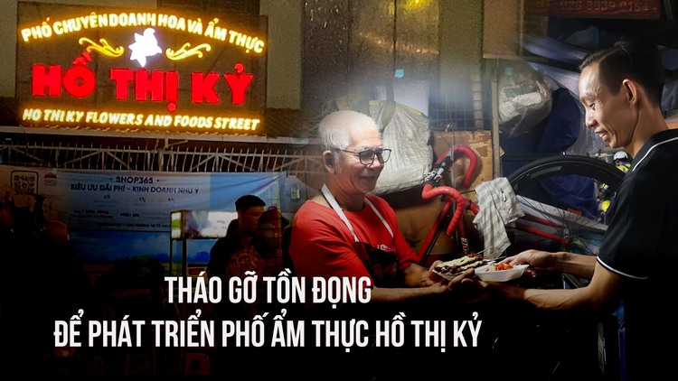 Tháo gỡ tồn đọng để phát triển phố ẩm thực Hồ Thị Kỷ