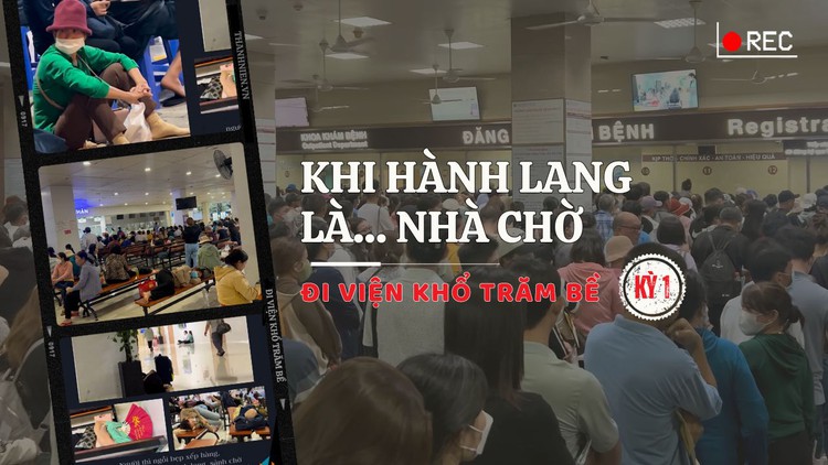 Giấc ngủ chập chờn trên băng ghế lạnh, hành lang là... nhà chờ - Đi viện khổ trăm bề, Kỳ 1