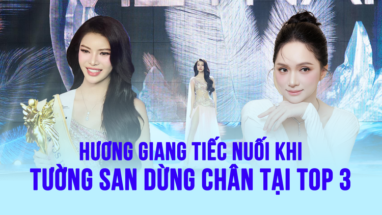 Hương Giang tiếc nuối khi Tường San dừng chân Top 3 Hoa hậu Chuyển giới Quốc tế