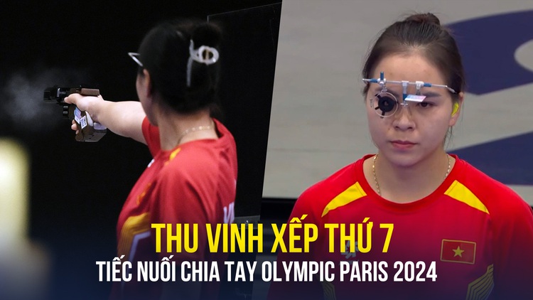 Xạ thủ Thu Vinh xếp thứ 7, tiếc nuối chia tay Olympic Paris 2024