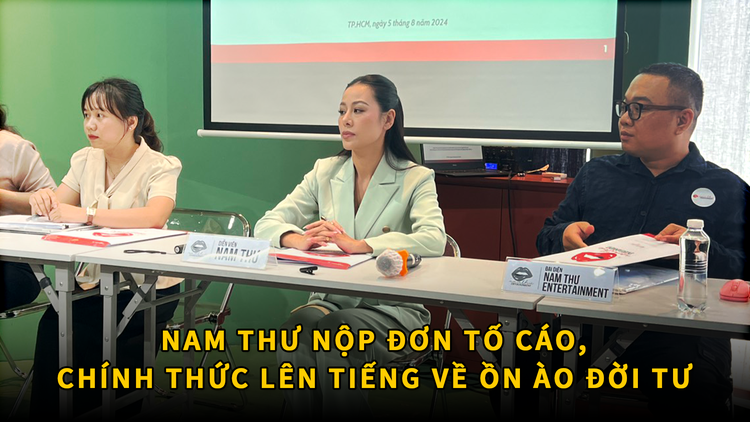 Nóng: Nam Thư nộp đơn tố cáo lên công an, chính thức lên tiếng về ồn ào đời tư