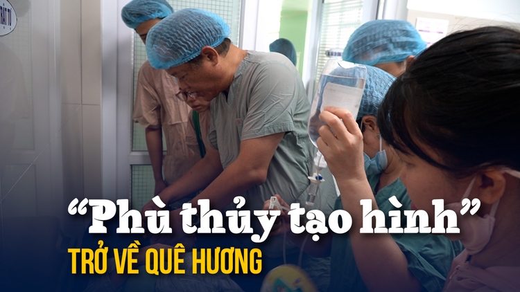 'Phù thủy tạo hình' về quê hương Quảng Bình phẫu thuật miễn phí cho trẻ khuyết tật