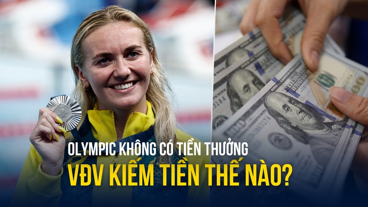 Olympic không có tiền thưởng, VĐV kiếm tiền thế nào?