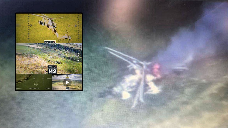 Trực thăng tấn công triệu USD của Nga rơi vì UAV rẻ tiền từ Ukraine?