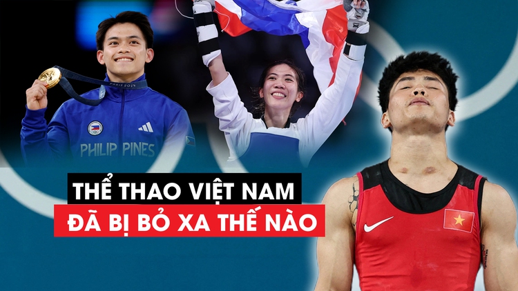 Thể thao Việt Nam đã bị Đông Nam Á bỏ xa thế nào ở Olympic Paris 2024?