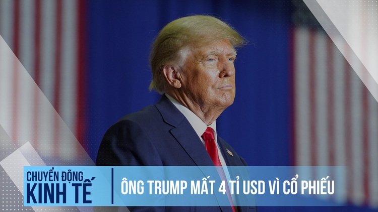 Ông Trump mất 4 tỉ USD vì cổ phiếu