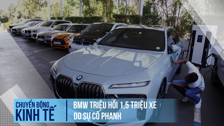 BMW triệu hồi 1,5 triệu xe do sự cố phanh