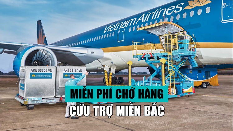 Hàng không, đường sắt, đường bộ đồng loạt cứu trợ miền Bắc