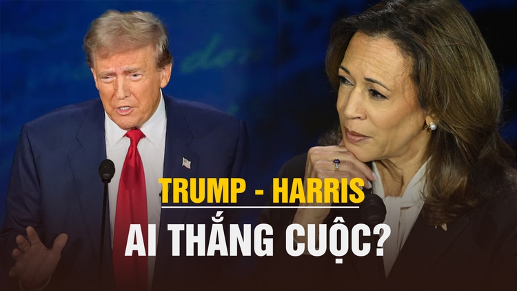 Bầu cử Mỹ: So thắng thua cuộc tranh luận Harris-Trump