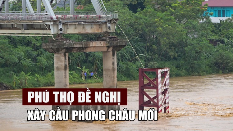 Đề nghị xây cầu Phong Châu mới, kinh phí 865 tỉ đồng